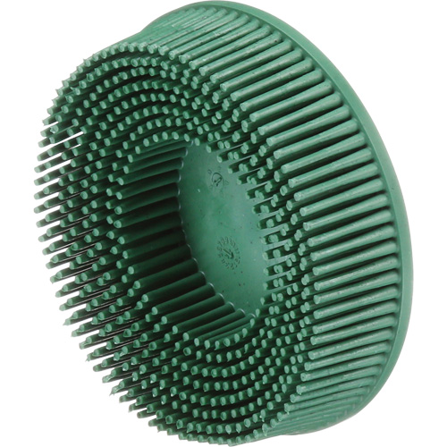 Scotch-Brite Roloc Bristle Discs, 50 Grit, 3" Dia. Superchem Industries