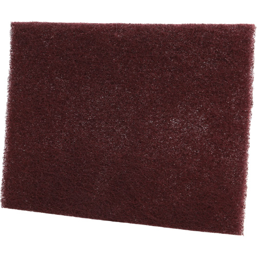 Scotch-Brite Hand Pads, Aluminum Oxide, 6" x 9", Very Fine Grit Superchem Industries
