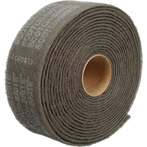 Ruban de nettoyage et de finition Scotch-Brite, Tr&egrave;s fin, 4" la x 30' lo Superchem Industries