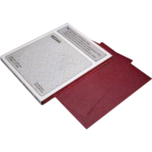 Rouleaux d'atelier en toile - Feuilles en toile 314D pour professionels, 9" x 11", Grain 100J, Oxyde d'aluminium Superchem Industries
