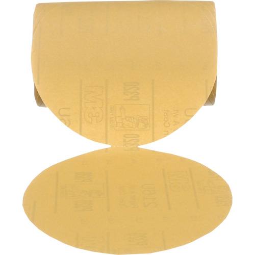 Disque dor&eacute; en rouleau Stikit, 6" dia., Grain P320, Oxyde d'aluminium Superchem Industries