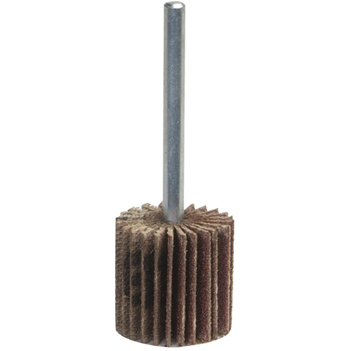 Mini-meule &agrave; lamelles Grind-O-Flex, Oxyde d'aluminium, Grain 60, 3" x 1" x 1/4" Superchem Industries
