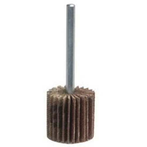 Grind-O-Flex Mini Mounted Flap Wheel, Aluminum Oxide, 240 Grit, 3" x 1/2" x 1/4" Superchem Industries