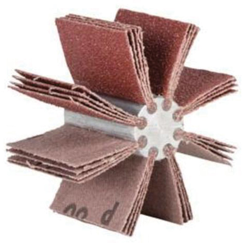 Outil de polissage d'al&eacute;sage &agrave; lamelles ordinaires B-810, Oxyde d'aluminium, Grain 60, 2-3/4" x 1-1/2" Superchem Industries