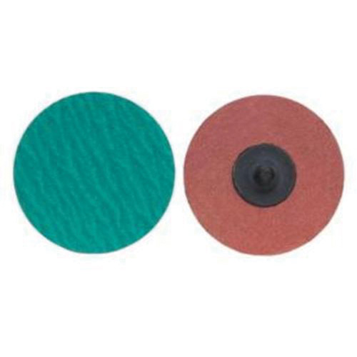 Quick-Change Cloth Disc, 1" Dia., 60 Grit, Zirconium Superchem Industries