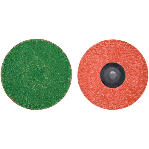 Zirc Plus Quick-Change Cloth Disc, 3" Dia., 120 Grit, Zirconia Alumina Superchem Industries