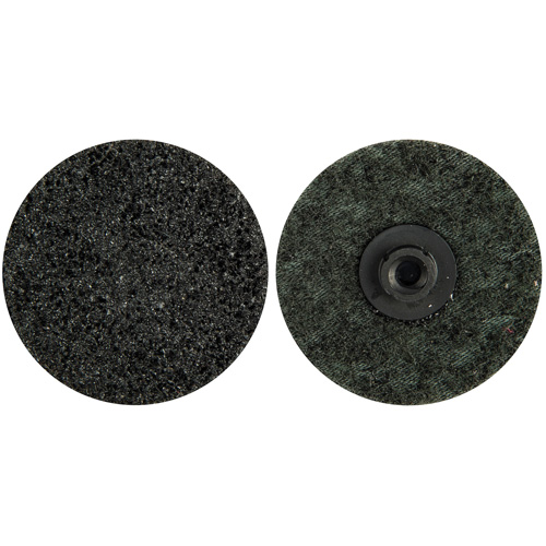 Non-Woven Quick-Change Discs, 2" Dia., Extra Coarse Grit, Aluminum Oxide Superchem Industries
