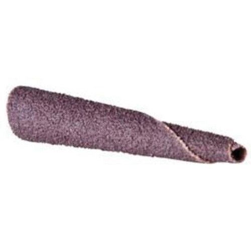 ALO Spiral Cartridge Roll, 100 Grit, 5/16" Dia., Aluminum Oxide, 1-1/2" L, 1/4" Arbor Superchem Industries