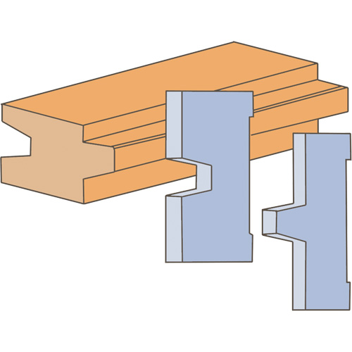 Tongue & Groove Moulding Cutter Set Superchem Industries
