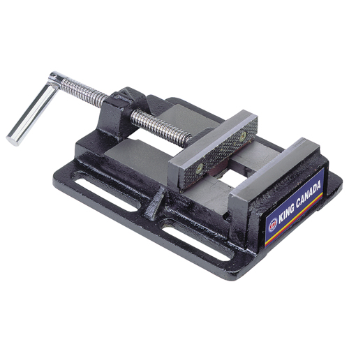 &eacute;tau pour perceuse &agrave; colonne, Largeur des m&acirc;choires 5", Base Fixation sur &eacute;tabli Superchem Industries