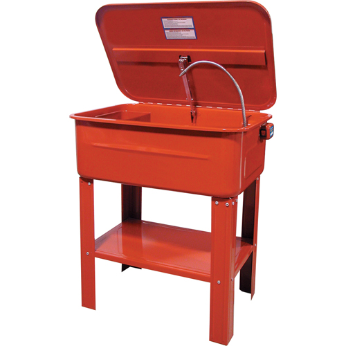 Bassins de nettoyage autorecyclants, Acier, 20 gal. Superchem Industries