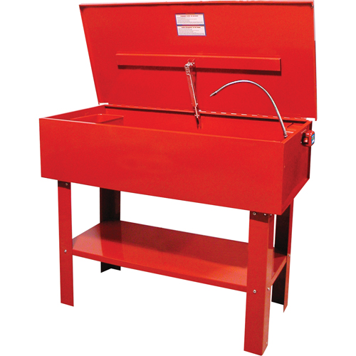 Recirculating Parts Washers, Steel, 40 gal. Superchem Industries