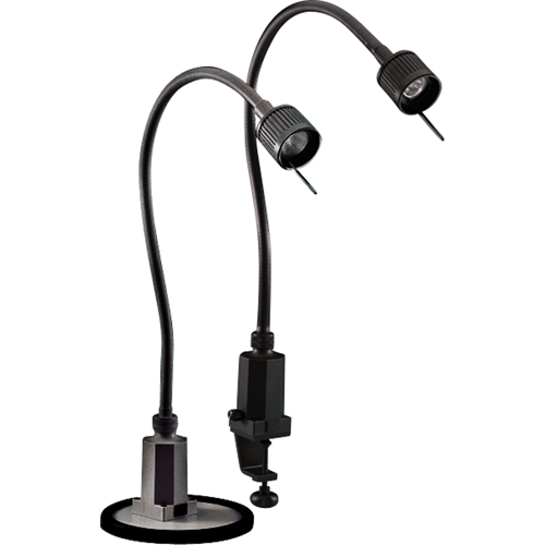 Sunnex Task Lights - 20-Watt Halogen Series, 20 W, Halogen, 27" Neck, Black Superchem Industries