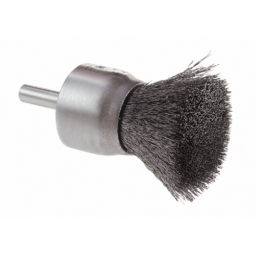 Brosse mont&eacute;e &agrave; fils ondul&eacute;s, 1", Fils 0.006 Superchem Industries