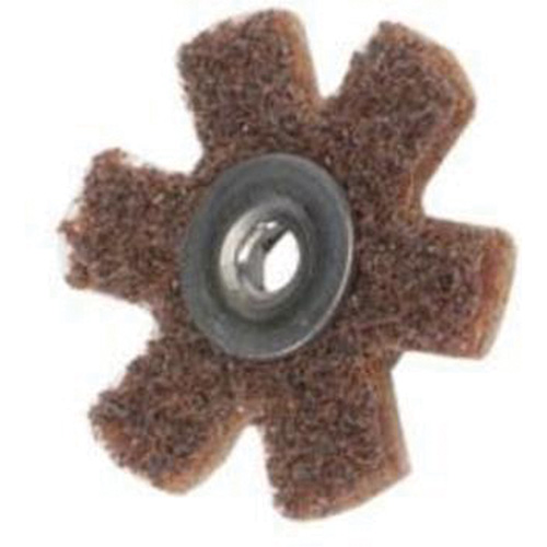 Abrasotex Surface Preparation Star, 1-1/2" Dia., Coarse Grit, Aluminum Oxide Superchem Industries
