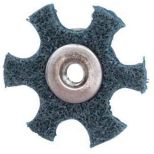 Abrasotex Surface Preparation Star, 1-1/2" Dia., Very Fine Grit, Aluminum Oxide Superchem Industries