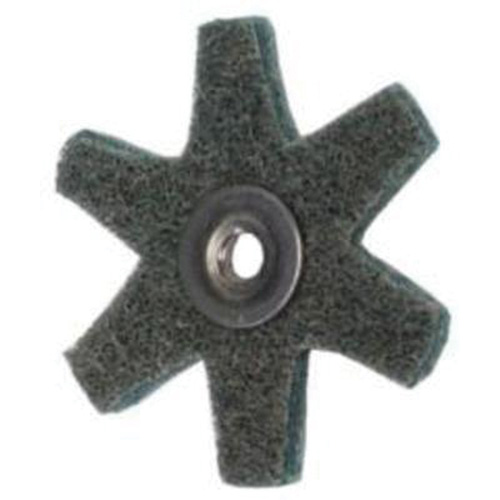 Abrasotex Surface Preparation Star, 2" Dia., Very Fine Grit, Aluminum Oxide Superchem Industries