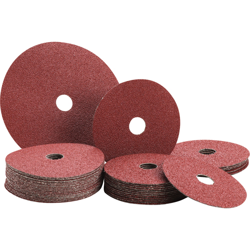 Disques en fibre, C&eacute;ramique, 50, 7" Dia x 7/8" Arbre Superchem Industries