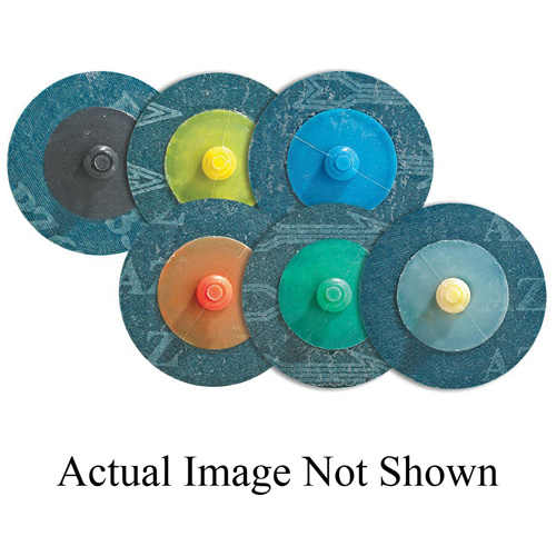 TWIST TOPCUT Sanding Disc, 2" Dia., 36 Grit, Zirconium Superchem Industries
