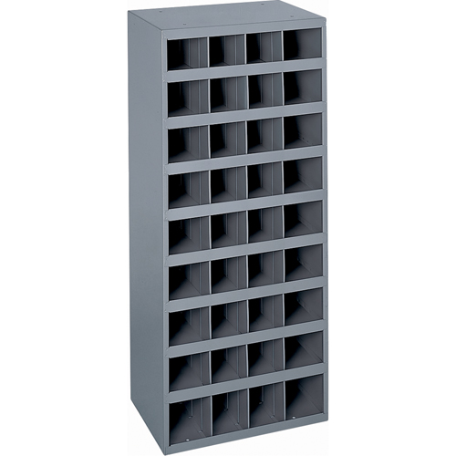Armoires pour bacs de rangement en acier, 17-7/8" la x 12" p x 42" h, Gris Superchem Industries