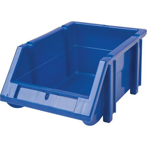 Stack & Hang Bin, 4-13/16" W x 3-3/16" H x 7-1/8" D, Blue Superchem Industries