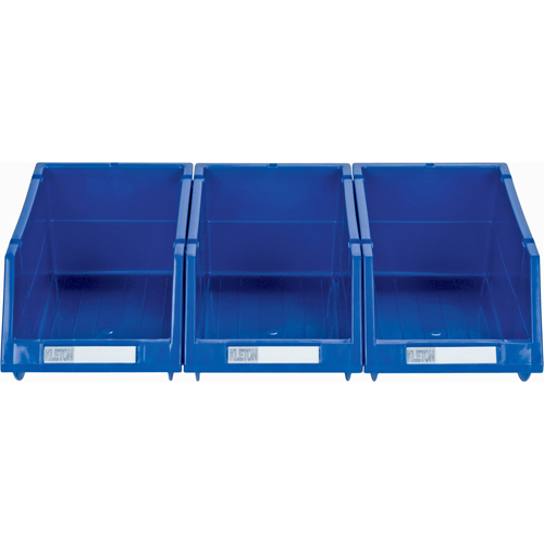 Stack & Hang Bin, 4-13/16" W x 3-3/16" H x 7-1/8" D, Blue Superchem Industries
