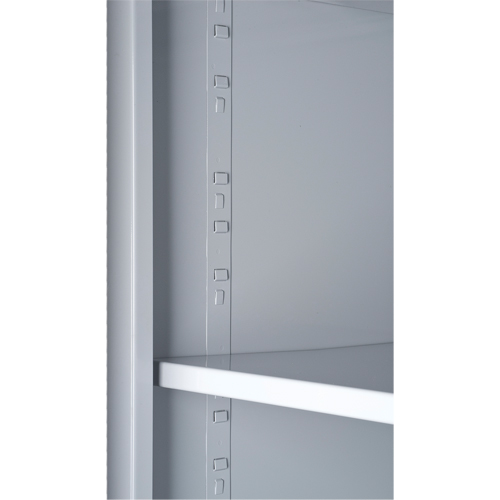Deep Door Combination Cabinets, 38" W x 24" D x 72" H, Grey Superchem Industries