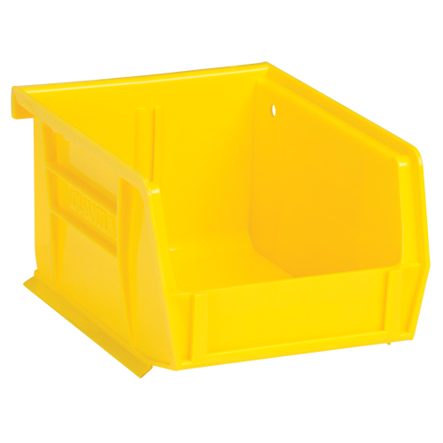 Ultra Stack & Hang Bin, 4-1/8" W x 3" H x 5-3/8" D, Yellow Superchem Industries