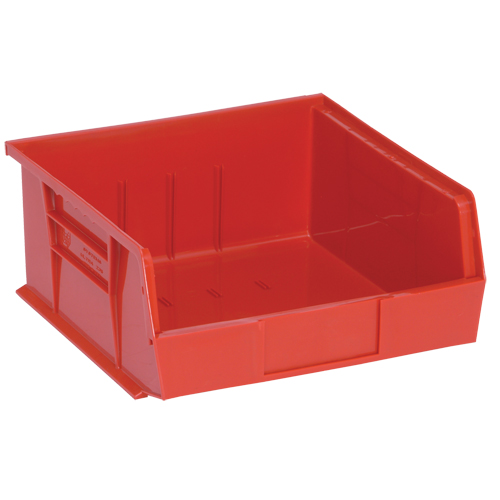 Ultra Stack & Hang Bin, 11" W x 5" H x 10-7/8" D, Red Superchem Industries