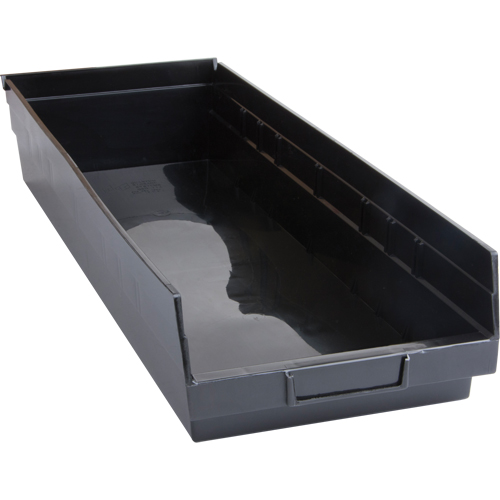 Bacs &agrave; pi&egrave;ces en plastique recycl&eacute;, 8-1/8" la x 23-5/8" p x 4" h, Capacit&eacute; de 50 lb Superchem Industries