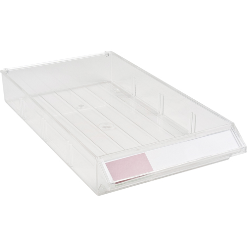 Tiroir de rechange pour armoires de pi&egrave;ces KPC-300, Plastique, 5-3/8" la x 9-13/16" p, 1-3/5" h, Transparent Superchem Industries