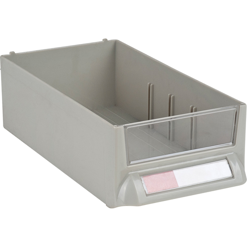 Replacement Drawer for KPC-400 Parts Cabinet, Plastic, 4-11/16" W x 8-5/8" D x 2-7/10" H, Grey Superchem Industries