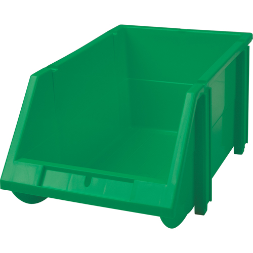 Bac empilable & &agrave; suspendre, 5-7/8" la, 4-11/16" h x 9-13/16" p, Vert Superchem Industries