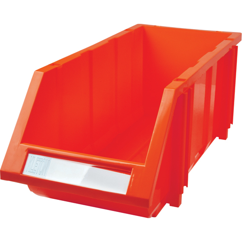Stack & Hang Bin, 7-7/8" W x 7" H x 17-11/16" D, Blue Superchem Industries