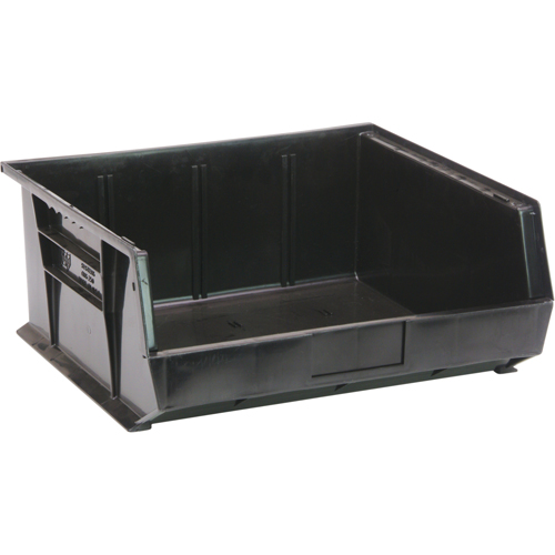 Environmentally Friendly Recycled Bin, 4-1/8" W x 3" H x 7-3/8" D, Black Superchem Industries