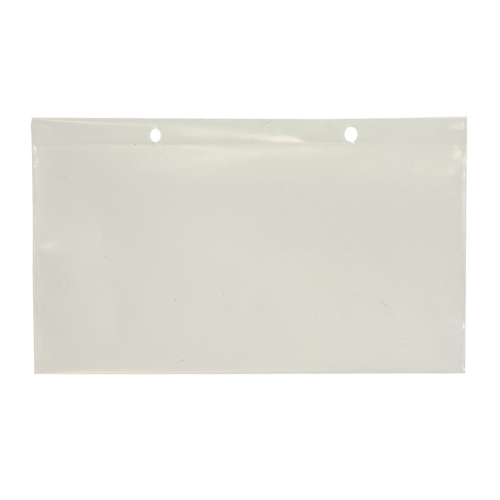 Support clair pour &eacute;tiquette, &agrave; pression, 5" lo x 8" la Superchem Industries