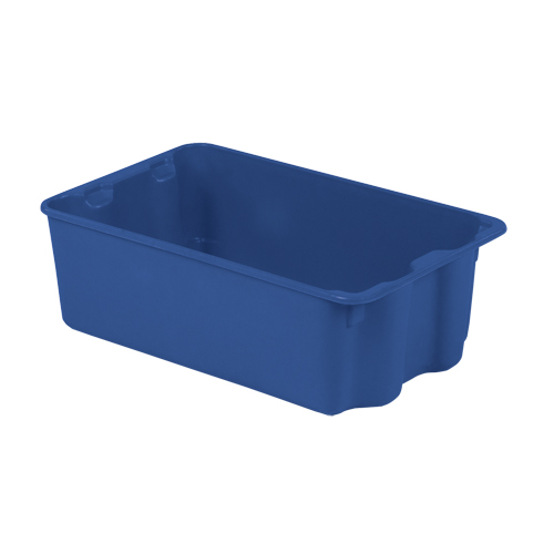 Contenants Stack-N-Nest Polylewton, 7,9" x 24" x 14,1", Bleu Superchem Industries