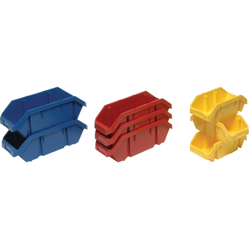 Boîtes &agrave; ramassage rapide "Quick Pick", 5" x 6,625" x 9,5", Rouge Superchem Industries