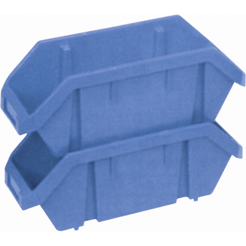Boîtes &agrave; ramassage rapide "Quick Pick", 6,5" x 9,25" x 14", Bleu Superchem Industries