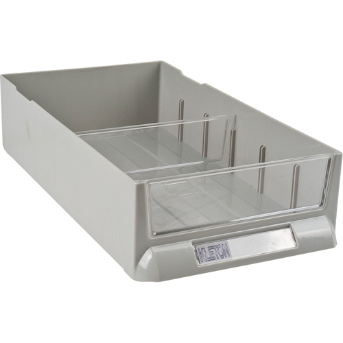 Tiroir de rechange pour armoires de pi&egrave;ces KPC-100, Plastique, 6-3/8" la x 11-3/10" p, 2-11/16" h, Gris Superchem Industries