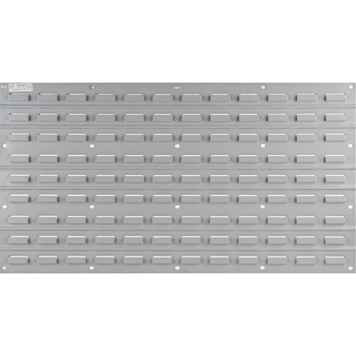 Panneau perfor&eacute; en m&eacute;tal pour bacs, 32 bacs, 36" la x 1/8" p x 19" h Superchem Industries