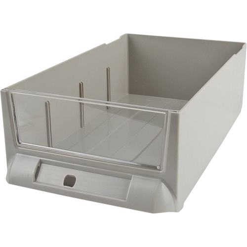Replacement Drawer for KPC-200 Parts Cabinets, Plastic, 5-3/8" W x 9-13/16" D x 3-3/10" H, Grey Superchem Industries