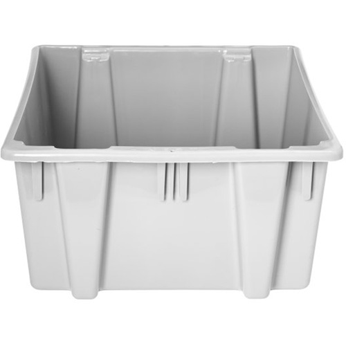 Caisse-palette empilable et emboîtable, 13" x 15,5" x 19,5", Gris Superchem Industries