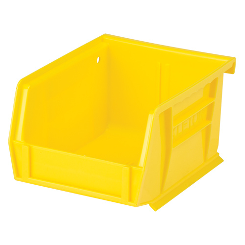 Stack & Hang Bin, 4-1/8" W x 3" H x 5-3/8" D, Yellow Superchem Industries