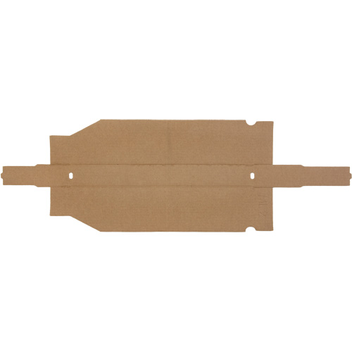 Boîtes profondes en carton ondul&eacute;, 2-7/8" la x 17-1/4" p x 4-1/2" h, Beige Superchem Industries