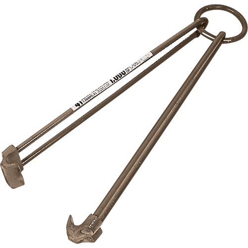 Horizontal Drum Lifting Hooks, 55 US gal. (45 Imperial Gal.), 1000 lbs./454 kg Cap. Superchem Industries