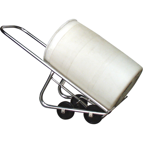 Multi-Purpose Drum Truck, Stainless Steel Construction, 25 - 55 US Gal. (20 - 45 Imperial Gal.) Superchem Industries