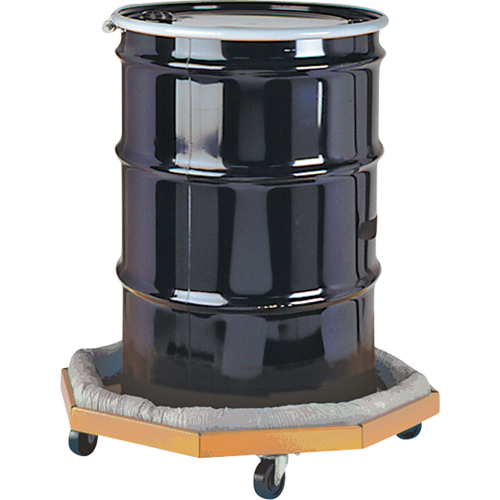 Drip Catcher Dollies, 32" dia. x 2" H Superchem Industries