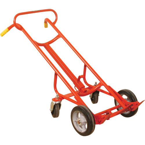 Diable &agrave; Barils Ergonomique A/Roulettes Pivotantes, Fabriqu&eacute; en Acier, 55 - 85 gal. US (45 - 70 gal. imp.) Superchem Industries
