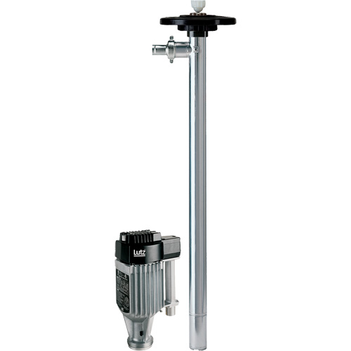 Electric Drum Pumps, Stainless Steel, 27 GPM Superchem Industries